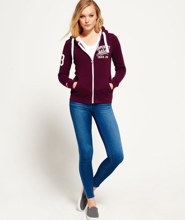 Tracker & Field Borg Zip Hoodie Image 3