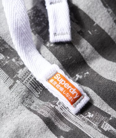Sky Scraper Cropped Hoodie Image 8
