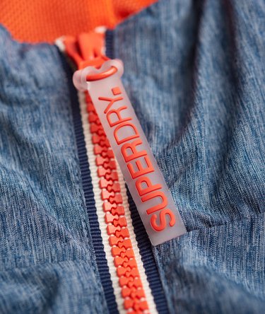 Dual Zip Through Tri Colour Cagoule Image 6