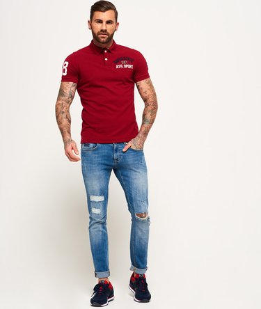 Classic Short Sleeved Superstate Polo Shirt Image 3