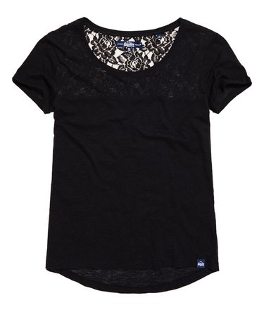 T-shirt brut à dentelle Super Sewn Image 2