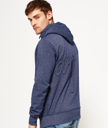 Embossed Crew Hoodie Image 4