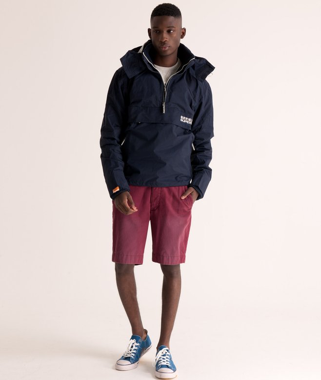 Waterproof Jacket Superdry Wind Cagoule Jacket Mens Pop Zip