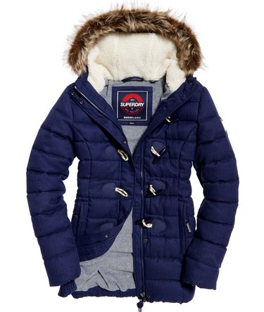 Tall Marl Toggle Puffle Jacket Image 2