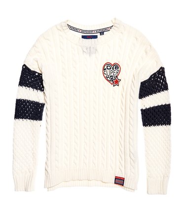 Varsity Spirit Slouch Crew Jumper Image 2