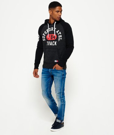 Track & Field Baseball Hoodie Image 4