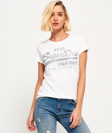 Pr&aelig;get Vintage Logo Glitter T-shirt Image 5