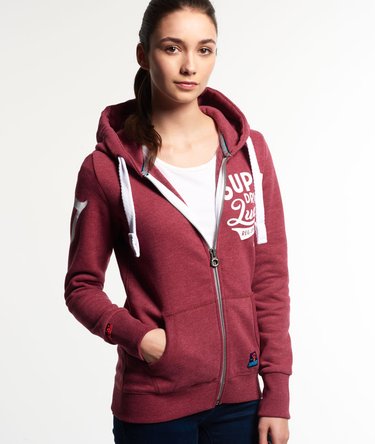 Sweat zippé à capuche Lucky Aces Image 1