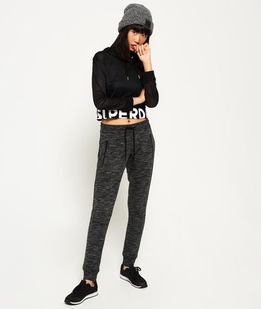 Mesh Crop Hoodie Image 3