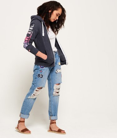 Track & Field Kapuzenjacke mit Reißverschluss Image 3