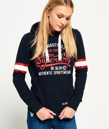 Varsity Washed Hoodie Image 1