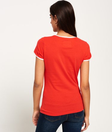 State Athletic Ringer T-Shirt Image 4