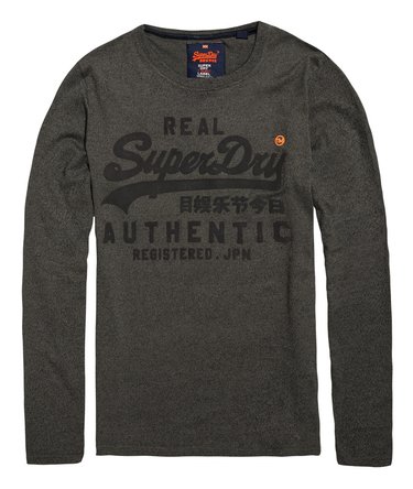 Vintage Authentic Long Sleeve Tonal T-Shirt Image 2