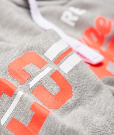 Vintage Logo Varsity Cropped Hoodie Image 8