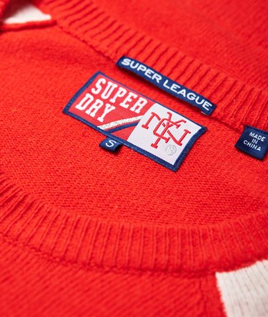 Team SD Varsity Knit Jumper Image 6
