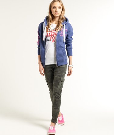 Track & Field Zip Hoodie Image 3