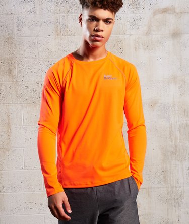 Core Train Pique Long Sleeve Top Image 1