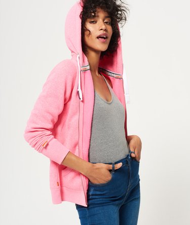 Orange Label Primary Zip hoodie Image 4