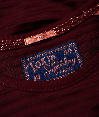 22 Glitter Burnout Stripe T-Shirt Image 6