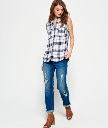 Camisa sin mangas Boyfriend Image 3