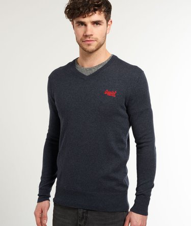 Orange Label tr&oslash;je med V-hals Image 1