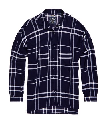 Mariner Check Boyfriend Shirt Image 2