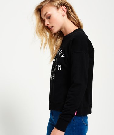 Embossed Sport Code Crew Jumper Image 5