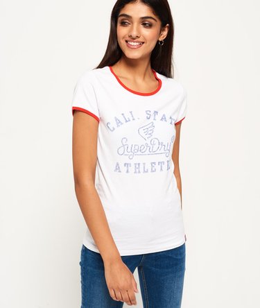 State Athletic Ringer T-Shirt Image 1