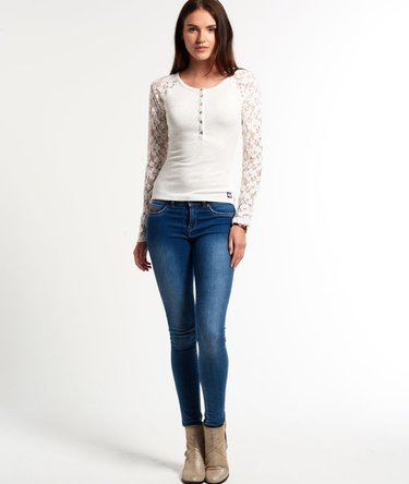 Top tunisien Super Sewn Lace Sleeve Image 3