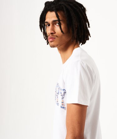 Varsity Embossed T-Shirt Image 6