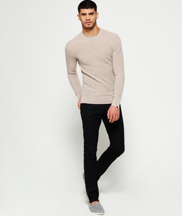 Premium Textured Knit Crew Jumper Image 3
