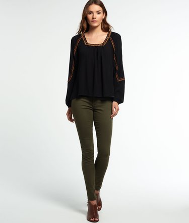 Topeka Square Neck Blouse Image 1