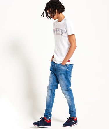 Varsity Embossed T-Shirt Image 5