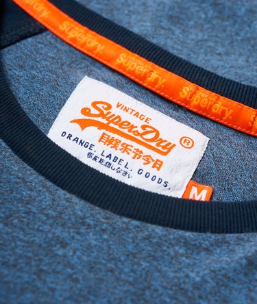 Orange Label Baseball T-Shirt Image 7