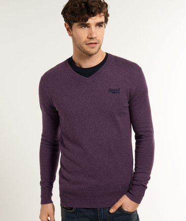 Orange Label Pulli mit V-Ausschnitt Image 1