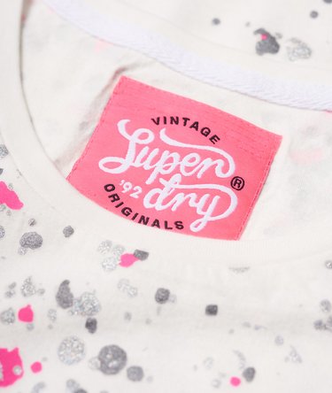 Real Original T-Shirt mit Farbspritzer-Print Image 6