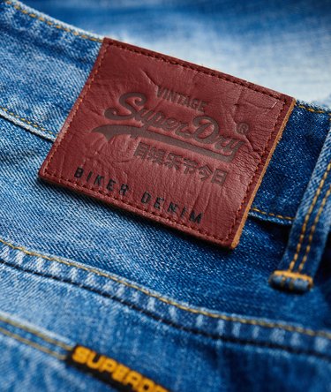 Biker Tapered Jeans Image 8