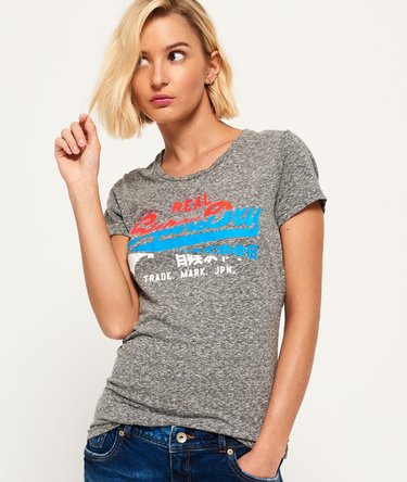 Vintage Logo Splice T-Shirt Image 5