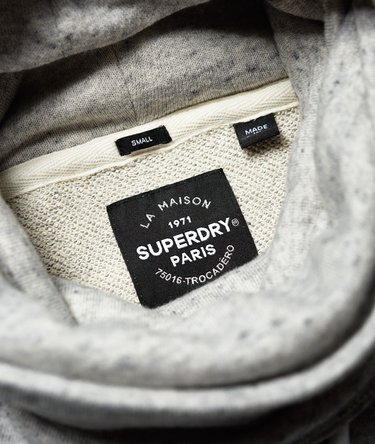 Applique Funnel Hoodie Image 6