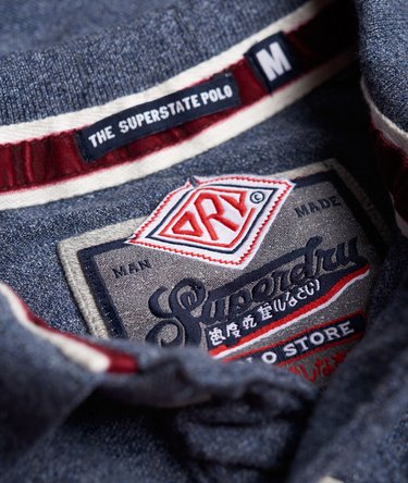 Super State Long Sleeve Polo Shirt Image 5