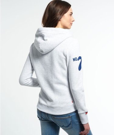 Sweat zippé à capuche Lucky Aces Image 4