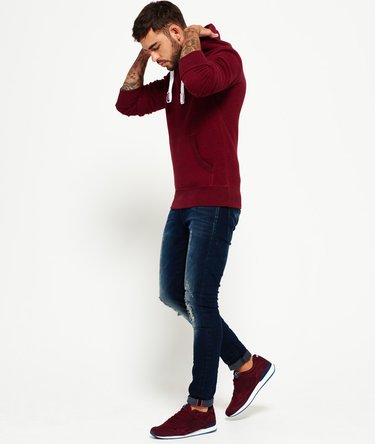 Orange Label Hoodie Image 3