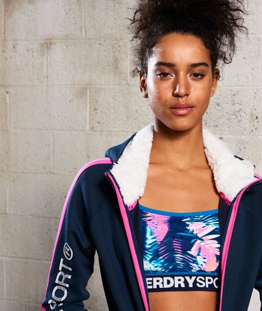 Core Sport Borg Zip Hoodie Image 5