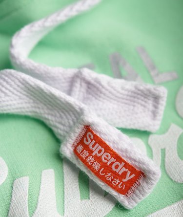 Vintage Logo Duo Dip Hoodie Image 6