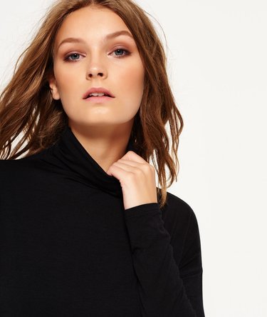 Slinky Turtleneck Top Image 5