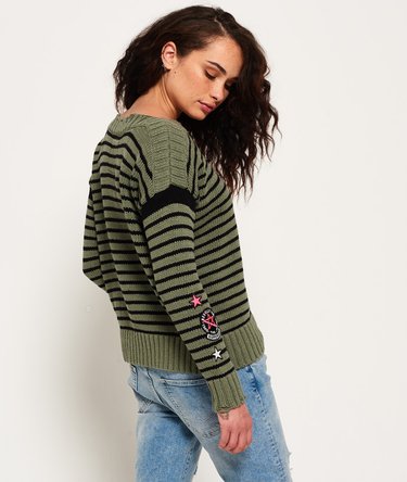 Anya Pullover mit Aufnähern Image 4