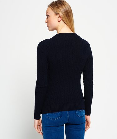 Luxe Mini Cable Knitted Jumper Image 4