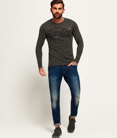 Vintage Authentic Long Sleeve Tonal T-Shirt Image 3