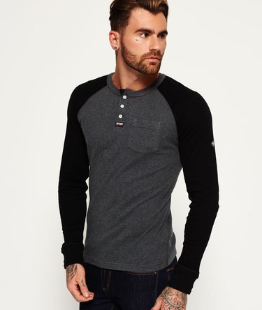 Pocket Raglan Grandad-Shirt Image 1