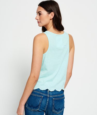 Beach Broiderie Shell Top Image 4